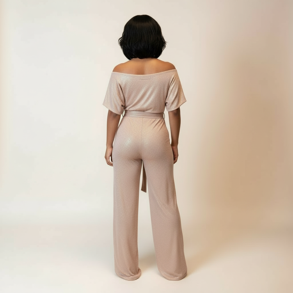 Prism Shine Sequin Jumpsuit