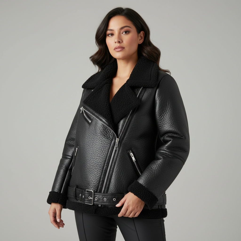 Road Queen Oversized Moto Jacket