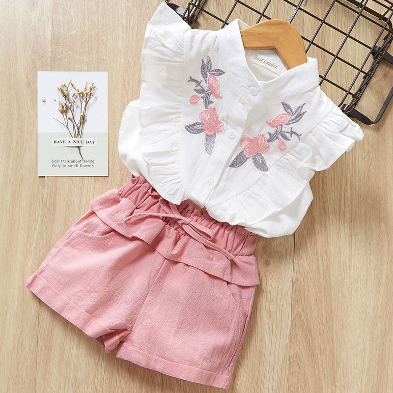 Little Diva Blouse & Short Set