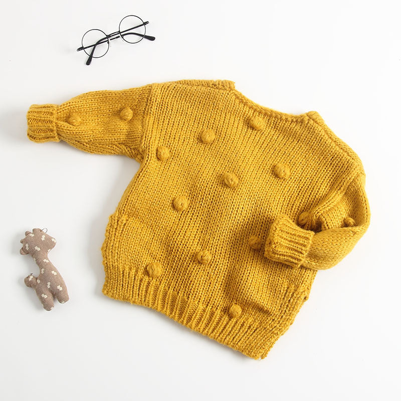 Cozy Knit Baby Cardigan Jacket