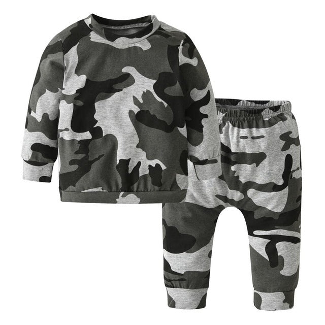 Mini Boss Long Sleeve Outfit Set