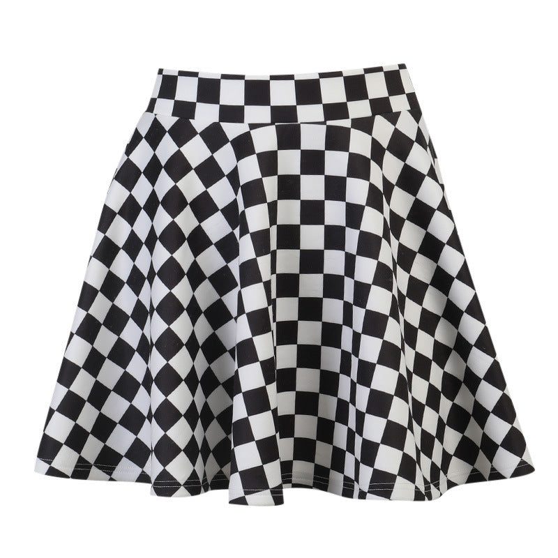 Street Queen Check Skirt