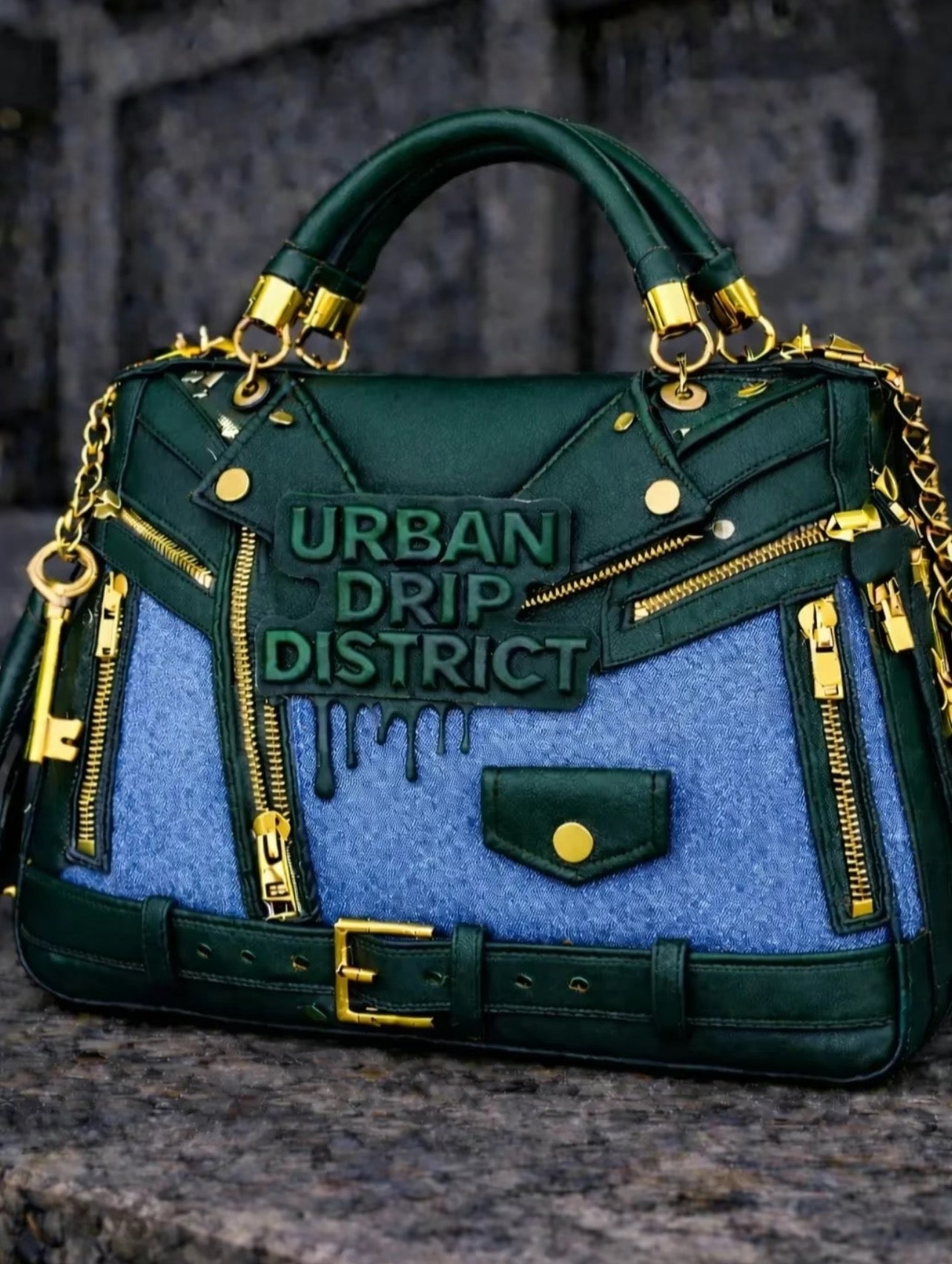 Urban Drip Vault-Leather & Denim Handbag Collection- Spring 2026 -Coming Soon!