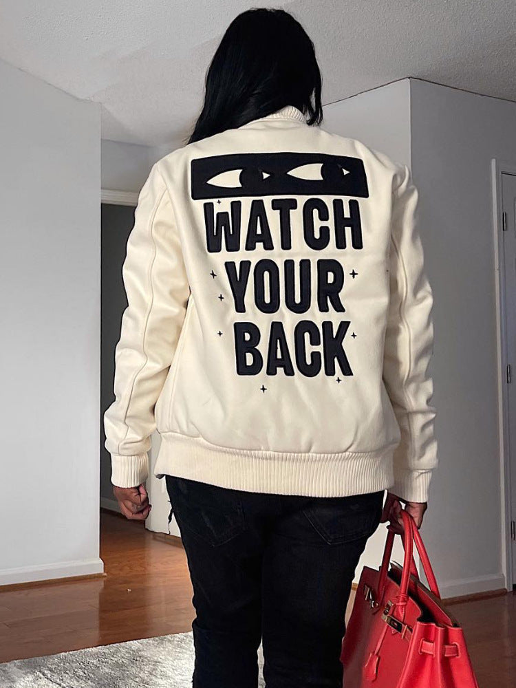 Protect Your Inner G/Watch Your Back Statement Jacket