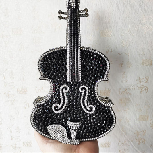 🎻 “Symphony Luxe Violin Clutch
