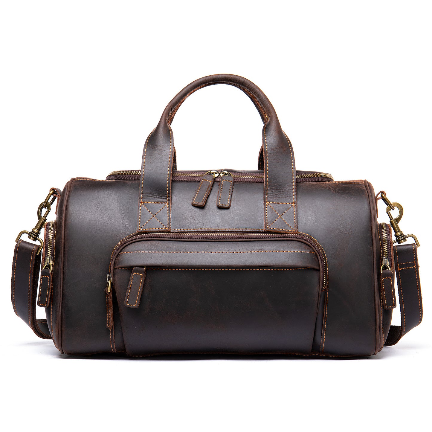Vintage Nomad Leather Weekender