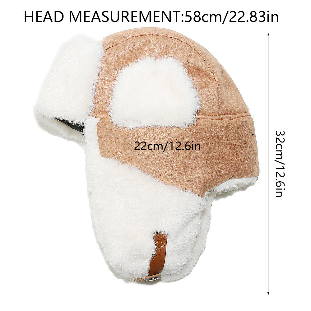 Men's Warm Thickened Fleece Snow Hat