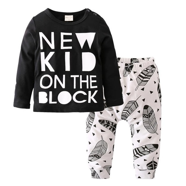 Mini Boss Long Sleeve Outfit Set