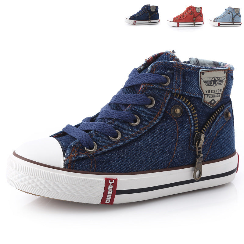 Trendy Spring Boys' Canvas Shoes
