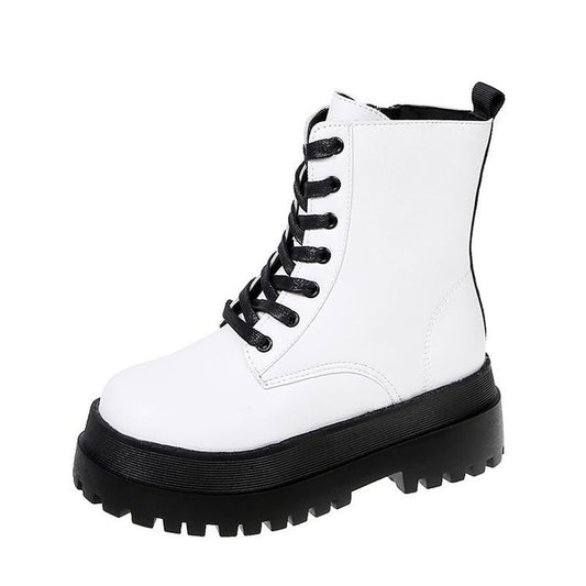 Platform Edge Short Martin Boots