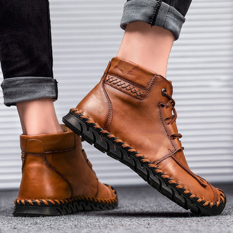 Heritage Trail Leather Boots