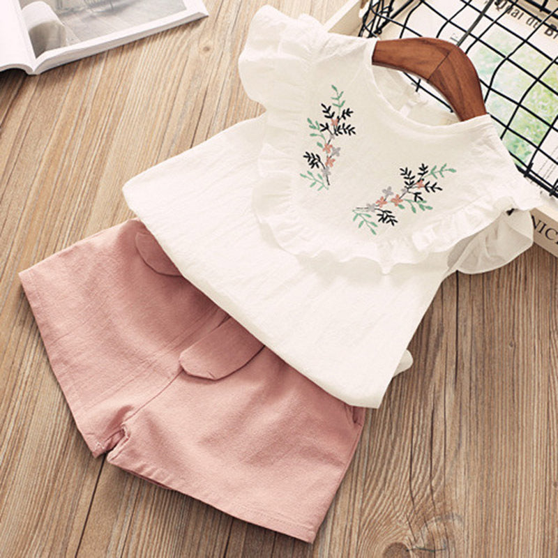 Little Diva Blouse & Short Set