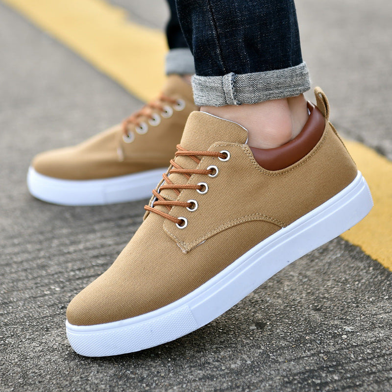 Korean-Style Canvas Sports Shoes