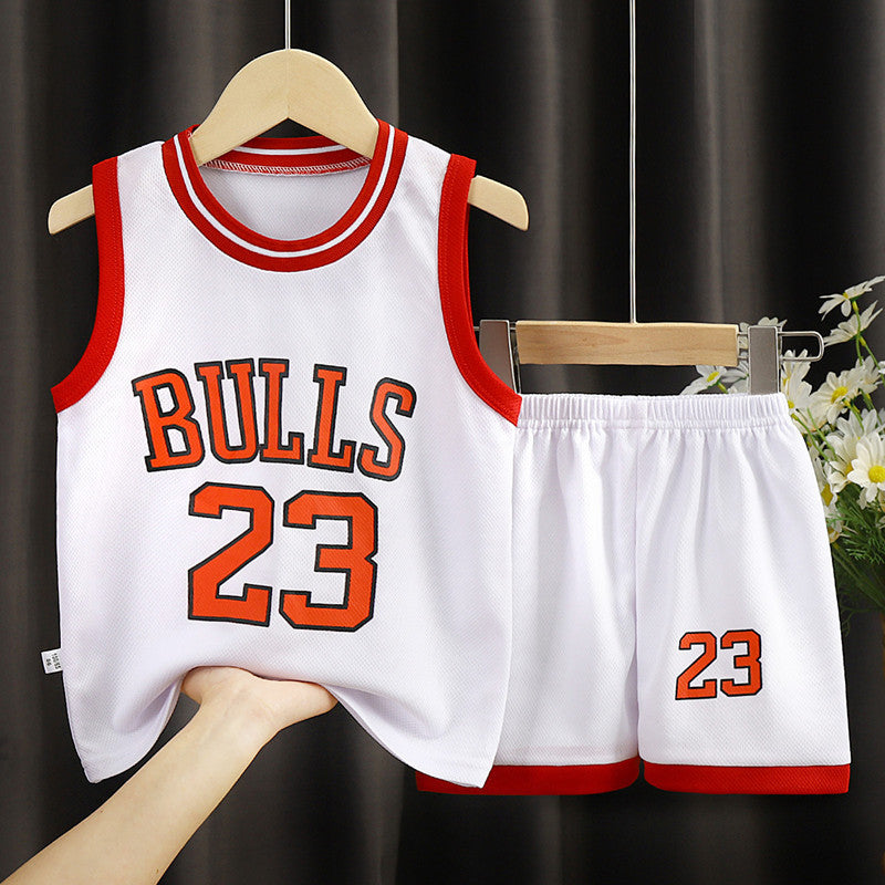 Kids' NBA Team Basketball Sportswear Set