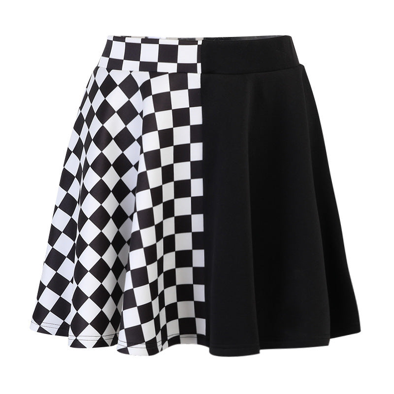 Street Queen Check Skirt