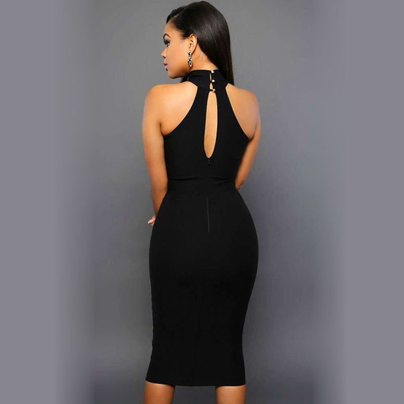 "Sleek & Chic" Sleeveless Bodycon Dress