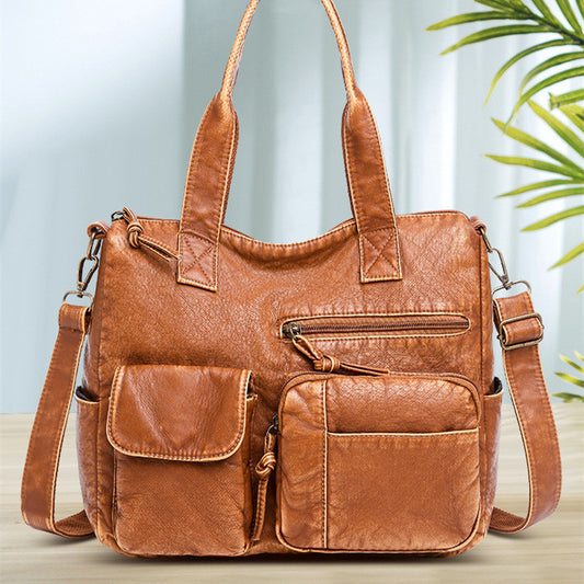 Retro Breeze Leather Bag