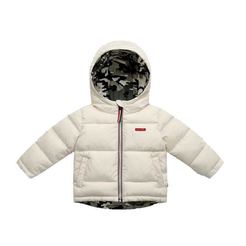 Cozy Double-Sided Winter Jacket for Kids