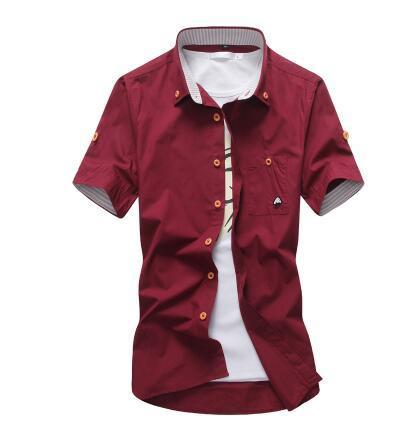 Embroidery Men's Shirts