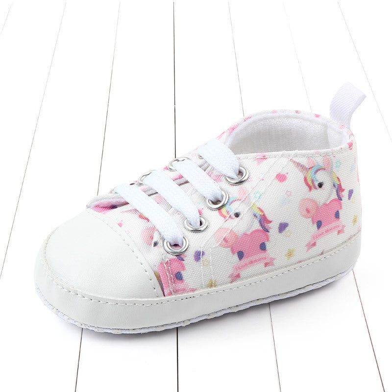 "Playful Step" Children's Canvas Shoes