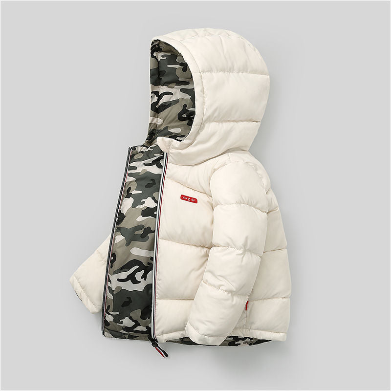 Cozy Double-Sided Winter Jacket for Kids