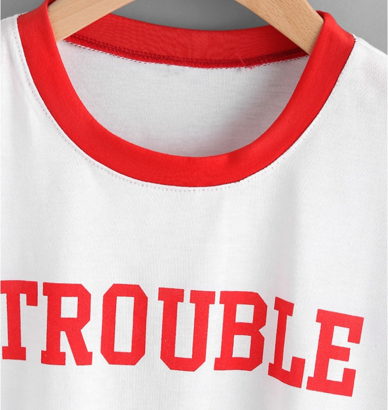 TROUBLE Tee