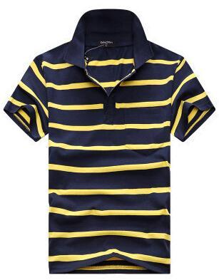 Stripes & Style Polo