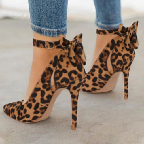 Bow-tied Elegance High Heels