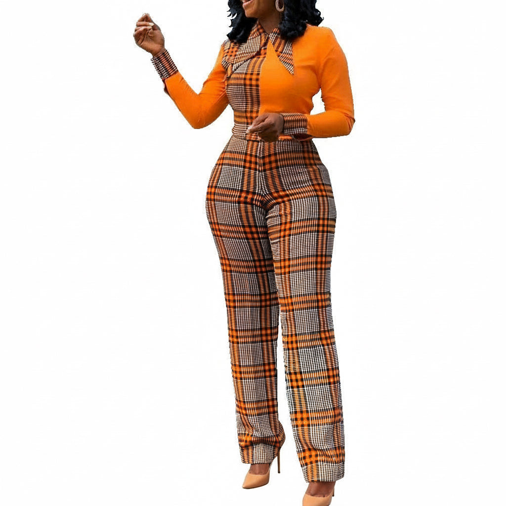 Checkmate Chic Jumpsuit