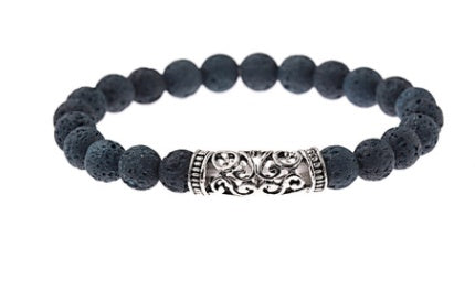 Men's  Volcanic Stone  Bracelet