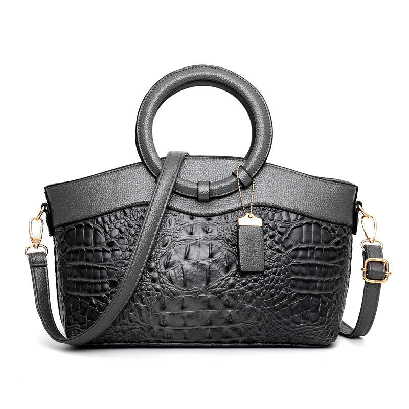Crimson Elite Textured Handbag