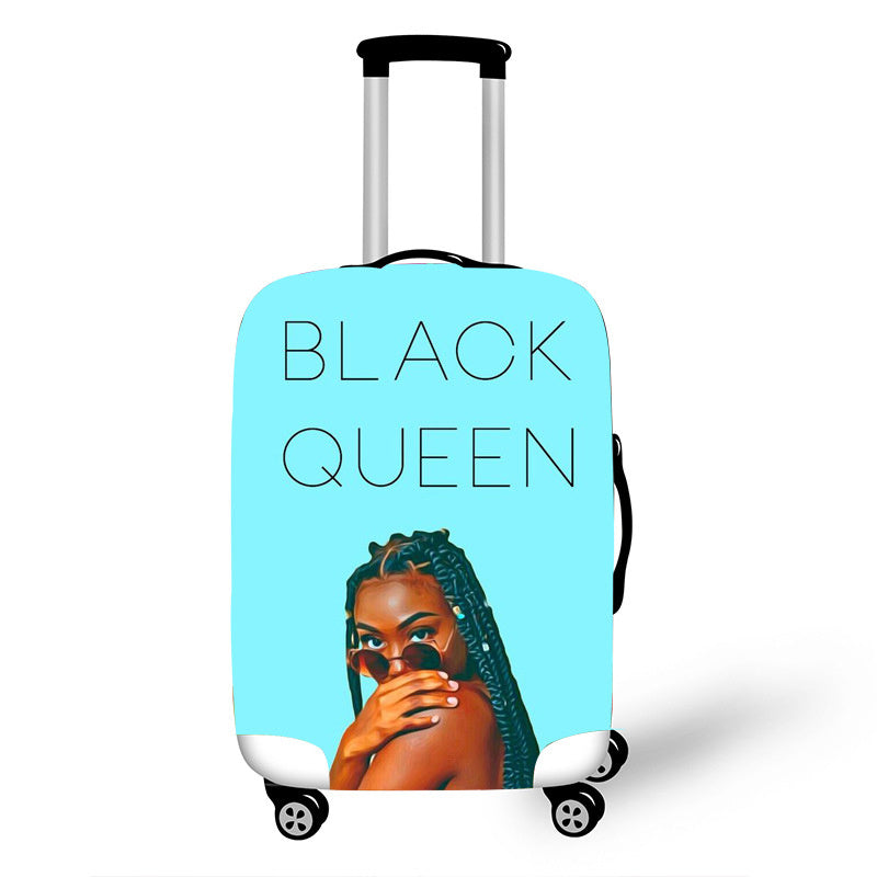 Brown Skin Girl Luggage Tote