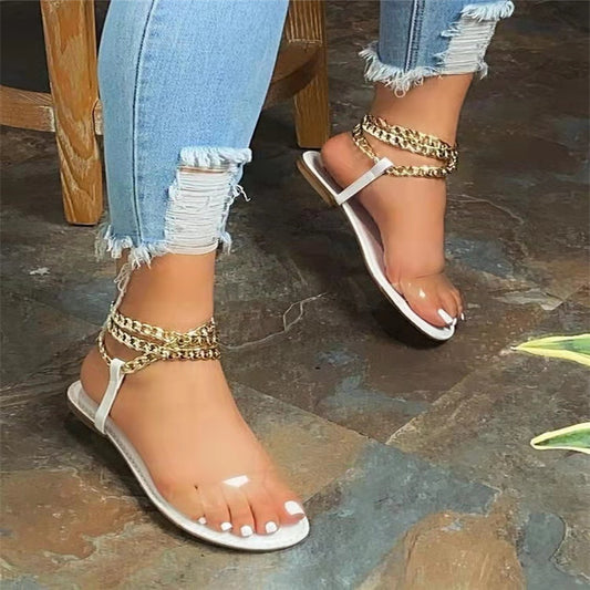 Women's “ Chained & Chic”   Sandals