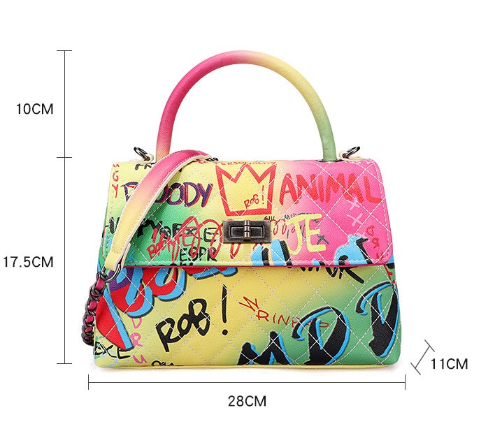 Graffiti Pop Mini Handbag”