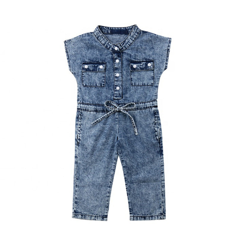 Cool & Casual Denim Jumpsuit – Summer Edition