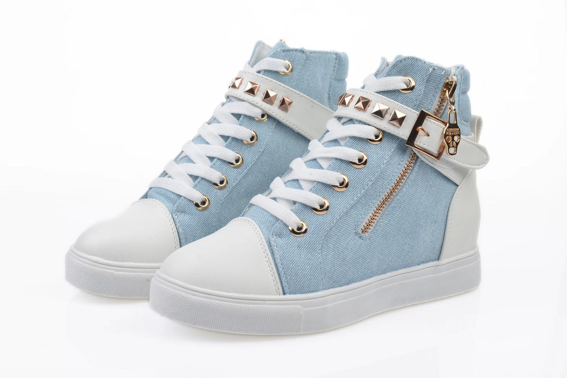 Urban Rebel Canvas Hightop Sneakers