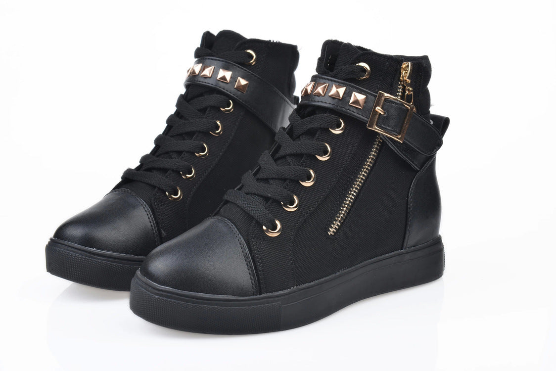 Urban Rebel Canvas Hightop Sneakers