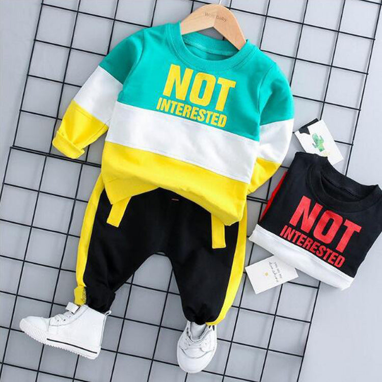 “ Not Interested “ Boys Sweatsuit