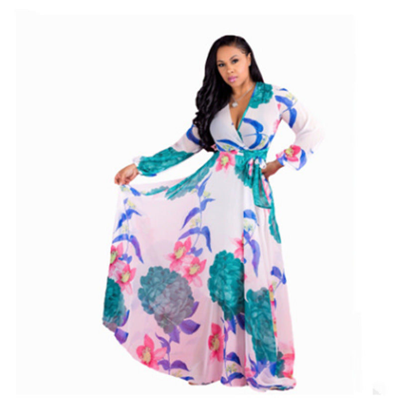 Chiffon Dreamscape Maxi Dress