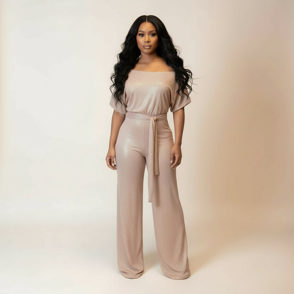 Prism Shine Sequin Jumpsuit