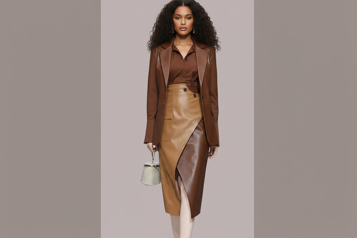 Executive Edge Skirt Suit Set