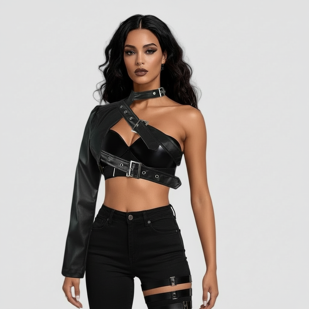 🔥 Half-Halter Havoc Jacket