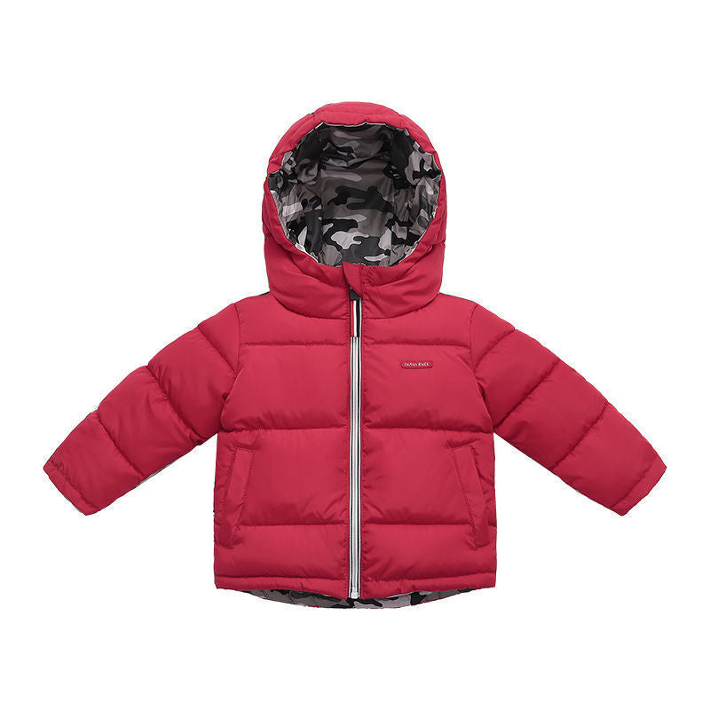 Cozy Double-Sided Winter Jacket for Kids