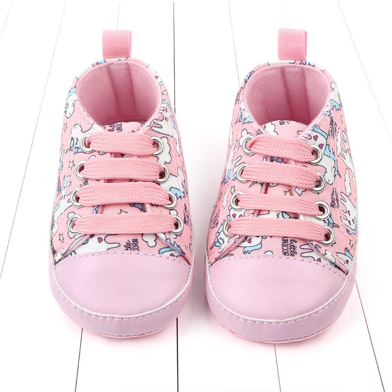 "Playful Step" Children's Canvas Shoes