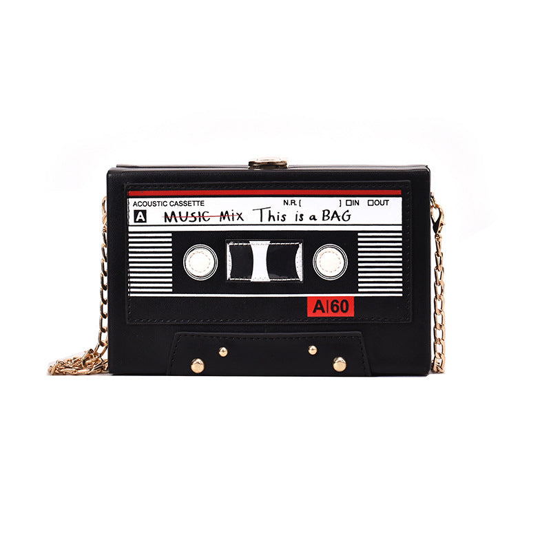 Retro Cassette Tape Shoulder Bag