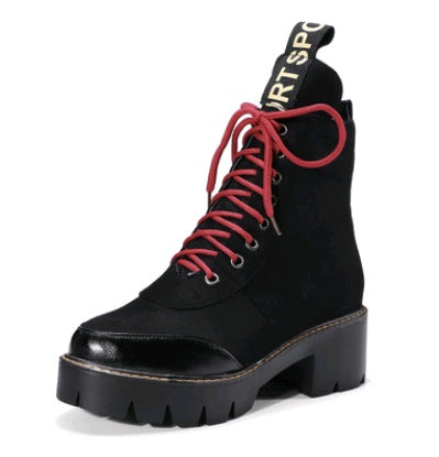 Rebel Edge Rivet Martin Boots