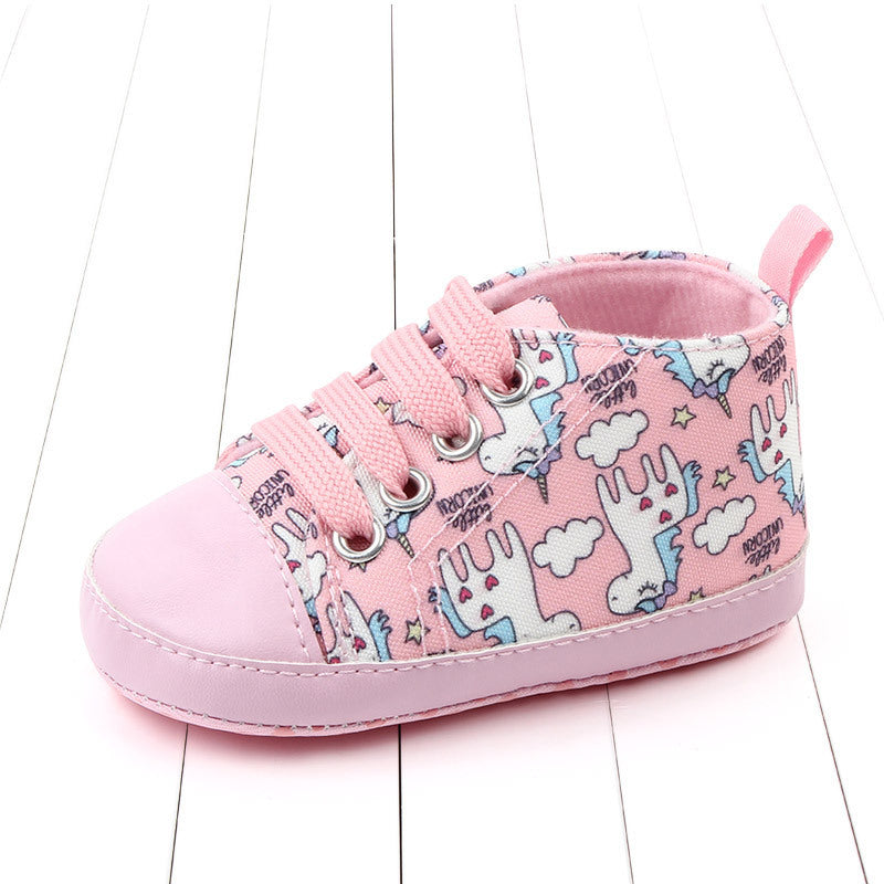 "Playful Step" Children's Canvas Shoes