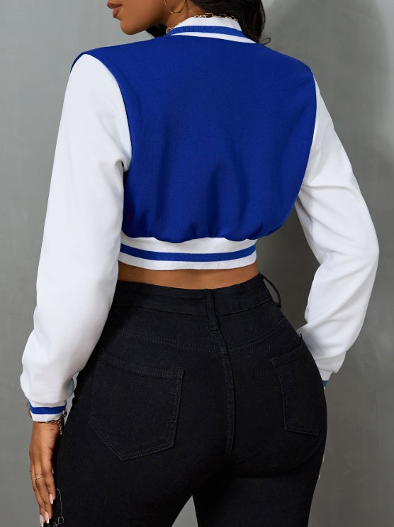 Varsity Vibes Baseball Jacket