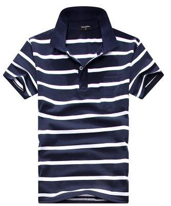 Stripes & Style Polo