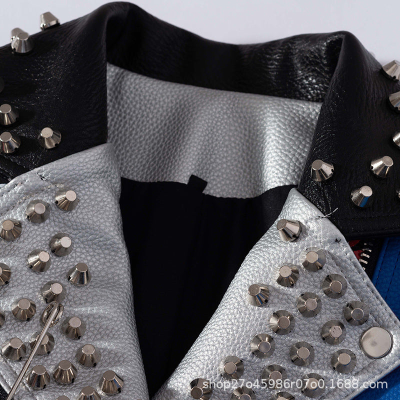 Urban Riot Graffiti Moto Jacket